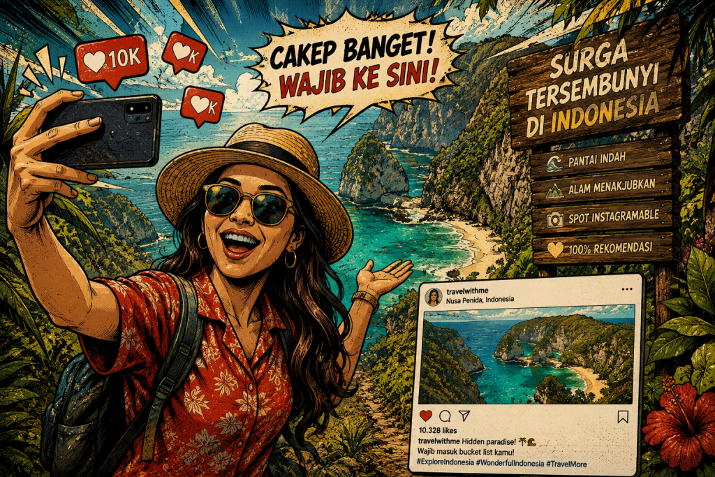 Pengunjung Jadi Tim Marketing Gratis Wisata, Begini Caranya!