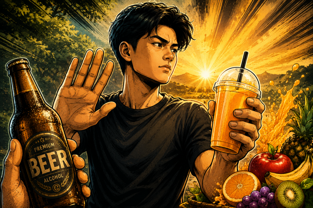 Bukan Lagi Minum Minuman Keras, Jus Buah Kini Jadi Lifestyle Baru Anak Muda